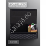 Органайзер в багажник из эко-кожи, цвет черный/белый соты (размеры 70*30*30см)