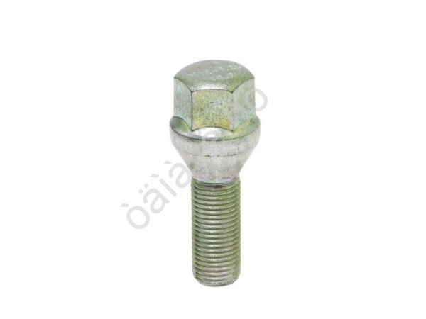 Болт М12*1,25*28, конус, ключ 17, цинк /20