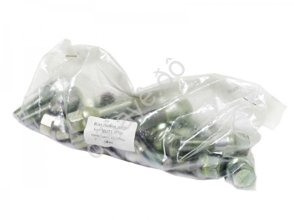 Болт М12*1,25*28, конус, ключ 17, цинк /1/20_