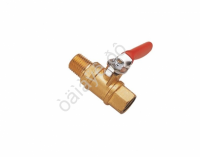 Кран шаровой 1/4" внешняя/внутренняя резьба