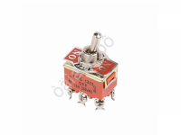 Тумблер 250V 15А (6c) ON-OFF-ON двухполюсный (KN-203) REXANT