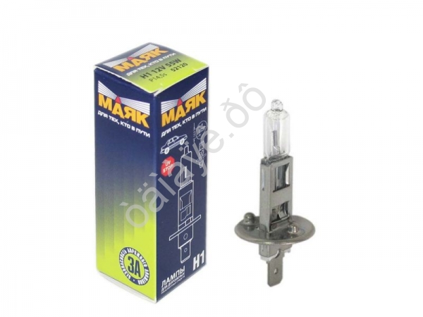 Лампа МАЯК H1 12V 55W P14,5s /10/800 Лампа МАЯК H1 12V 55W P14,5s /10/800