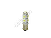 Светодиод 12V T 8 9SMD (5050) BA9S WHITE "Маяк" /10