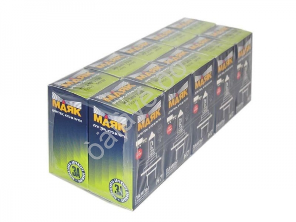 Лампа МАЯК Н7 24- 70 Px26d/10/100/400