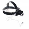 Фонарь на голову Ермак CREE XPE LED, 4 режима, 1200мАч, 8,3х3,8х7,3см,  USB кабель, пластик