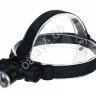 Фонарь на голову Ермак CREE XPE LED, 4 режима, 1200мАч, 8,3х3,8х7,3см,  USB кабель, пластик