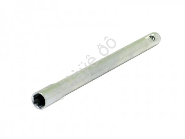 Ключ свечной трубка 16мм усиленный с резинкой, длина 270мм