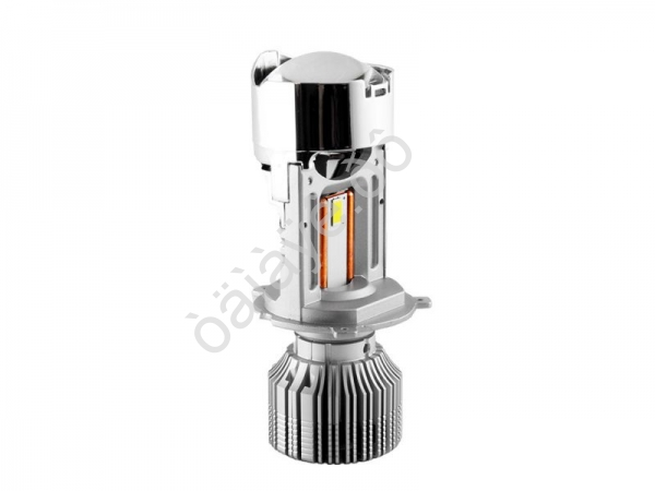 Светодиодные линзы MTF LIGHT серии MiniLENS EXPERT H4/H19, 12/24V, 40/50W, 5500K, 5000LM, к-т 2шт.