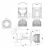 Светодиодные линзы MTF LIGHT серии MiniLENS EXPERT H4/H19, 12/24V, 40/50W, 5500K, 5000LM, к-т 2шт.