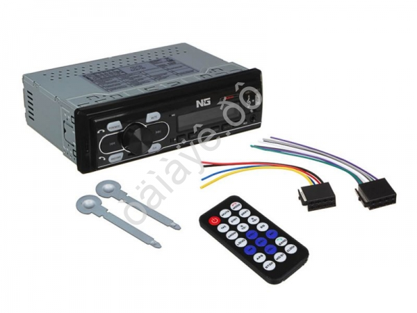 Автомагнитола NG 45Вт, 4 канала, USB-Flash, BT, AUX