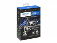 Светодиодные лампы MTF Light, серия MaxBeam, HIR2(9012), 12V, 55W, 5000lm, 6000K, кулер, комплект.