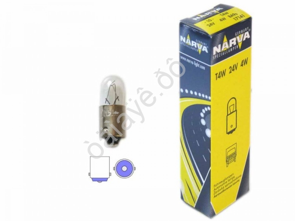 Лампа Narva T24-4W BA9S    17141 /10/200
