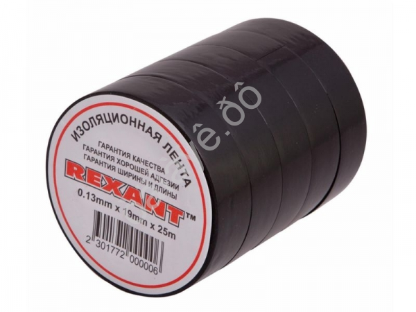 Изолента 19мм*25м "KRANZ" черная /5/200