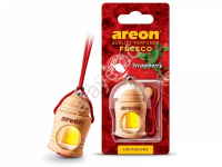 Освежитель воздуха "Areon FRESCO" дерев. бочонок Strawberry/Клубника /1/12
