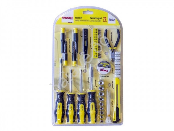 Набор инструментов 72пр. 1/4" WMC TOOLS Набор инструментов 72пр. 1/4" WMC TOOLS