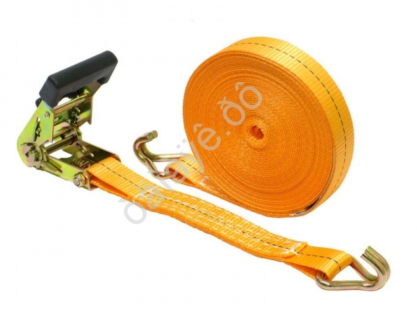 Стяжка груза шир. ленты  40мм, длиной 12м, с храп. механизмом МАЯКАВТО™ полиэстер