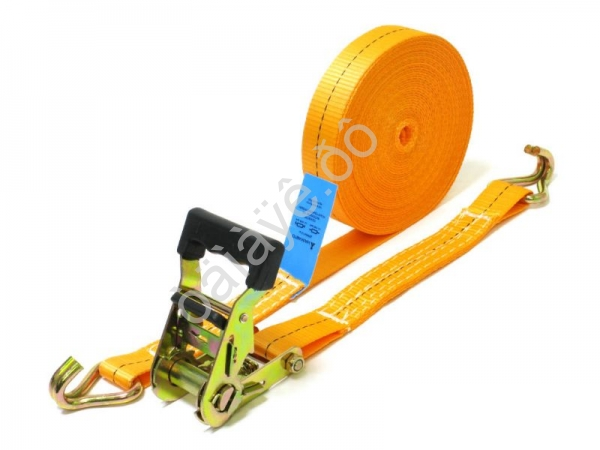 Стяжка груза шир. ленты  40мм, длиной 12м, с храп. механизмом МАЯКАВТО™ полиэстер