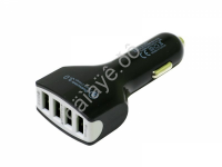 АЗУ в прикуриватель USB 4 гнезда  YY-008  (5v)