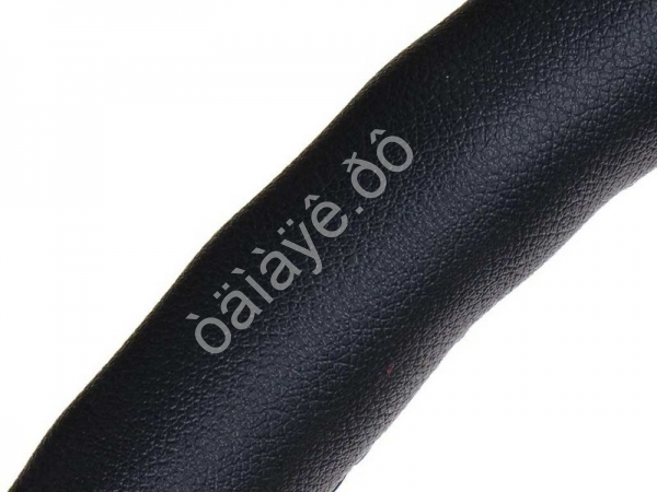 Оплётка на руль NEW GALAXY кожа, чёрная, S