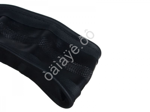 Оплётка на руль NEW GALAXY кожа, чёрная, S