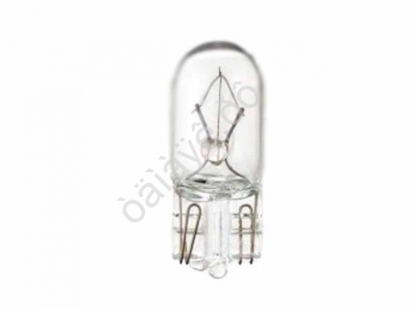 Лампа PHILIPS  12V W5W (W2.1*9.5d)/10