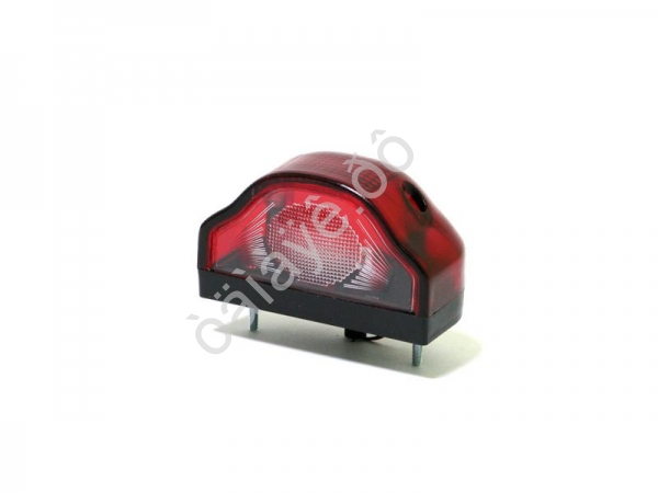 Фонарь подсветки номерного знака 2332R LED (красный) 1/6