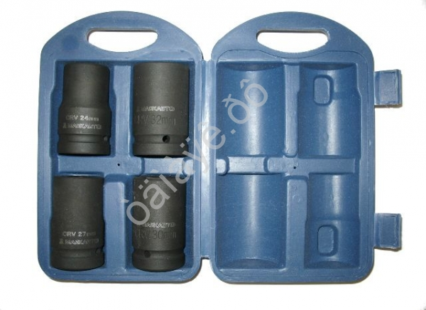 Набор головок ударных 1" 4пр. (24,27,30,32мм) МАЯКАВТО ™1/10_ Набор головок ударных 1" 4пр. (24,27,30,32мм) МАЯКАВТО ™1/10_