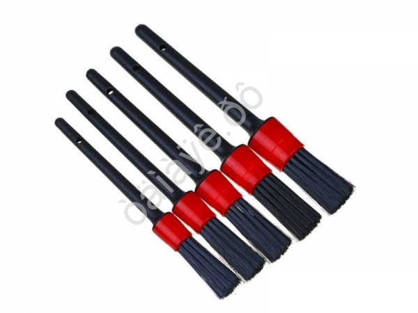 Набор щеток для детейлинга автомобиля, 5 шт ЕРМАК