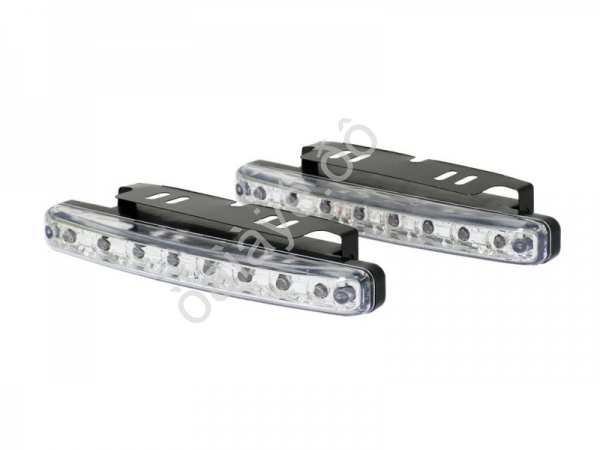 Огни ходовые DRL, 8 LED 1/100_
