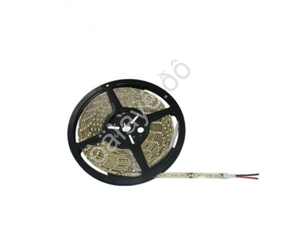 Лента 300 SMD 3528 5м 12W белая (белая осн.) M5 1/100_