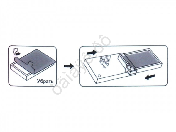 Освежитель воздуха "Tensy" под сиденье, TK-05, Океан /1/40