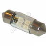 Светодиод 12V T11x31 S8,5 4SMD (3,5x2,8) BLUE "Маяк" /10