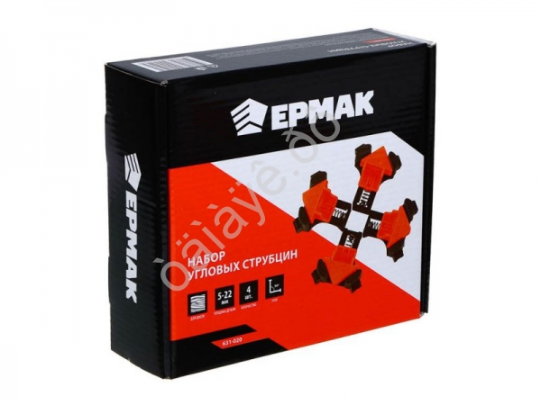 Набор угловых струбцин 5-22мм, 4шт ЕРМАК