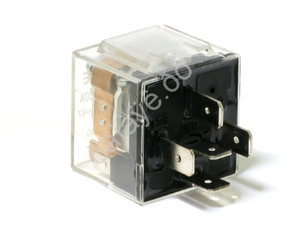 Реле 5 контактное 24v 40А прозрачное