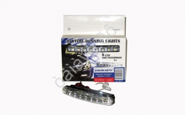 Огни ходовые DRL, 8 SMD 5630 с режимом поворотника 1/30/60_