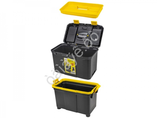 Ящик пластмассовый на колесах 18", 585x450x270мм WMC TOOLS Ящик пластмассовый на колесах 18", 585x450x270мм WMC TOOLS