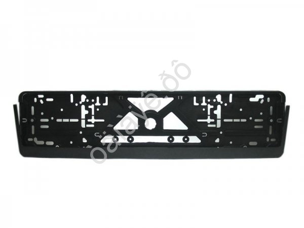 Рамка  под номер пласт. без надписи с защёлкой /1/25