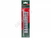 Головки, набор 11пр., 1/4" (4-13мм, 12гр.) RockFORCE