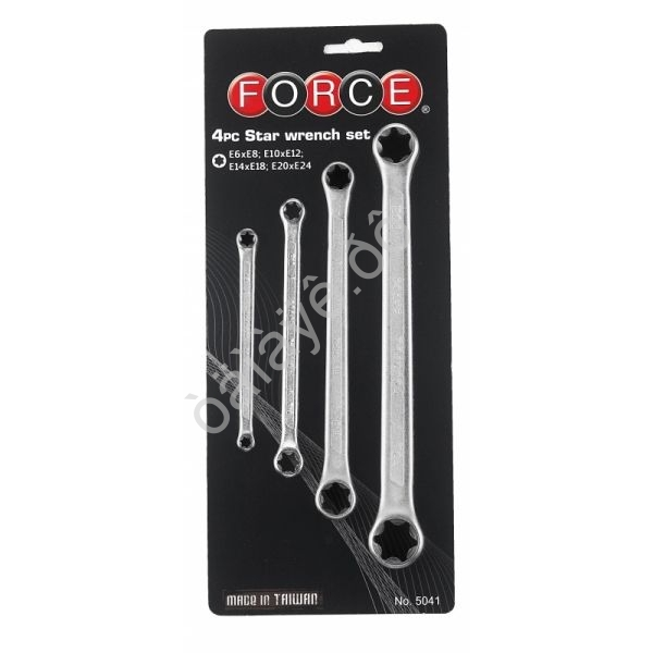 F5041 Набор ключей внутренних TORX 4пред