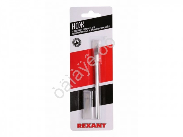 Нож с перовым лезвием REXANT 5 лезвий