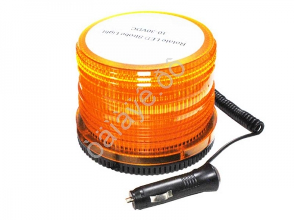 Маячок проб. АТ 12V Ø145мм 10-30V светодиодный 72LED АТ-126/2U  /1/18