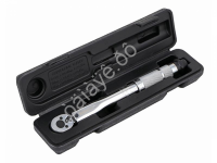 Ключ динамометрический, 5-25 Нм, 1/4", CrV, хромир. ЕРМАК