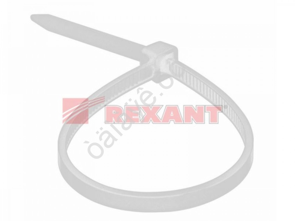 Хомут пластиковый 2,5х120 REXANT ,белый 1уп./100шт /1/10/300 Хомут пластиковый 2,5х120 REXANT ,белый 1уп./100шт /1/10/300