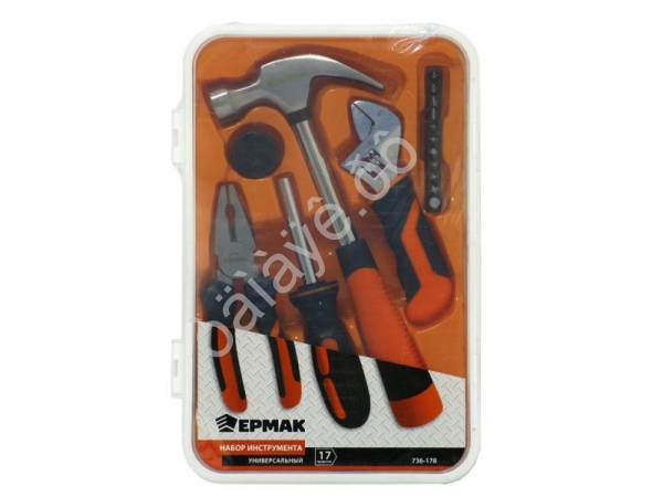 Набор инструмента  17пр ЕРМАК