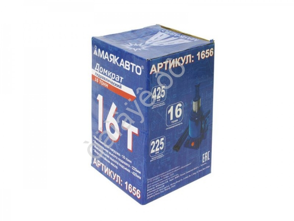 Домкрат гидравлический  16т h=225-425мм МАЯКАВТО™/1/2_