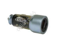 АЗУ в прикуриватель  CR38 QC3.0 + PD36W 5V/3A  без упаковки (Black)