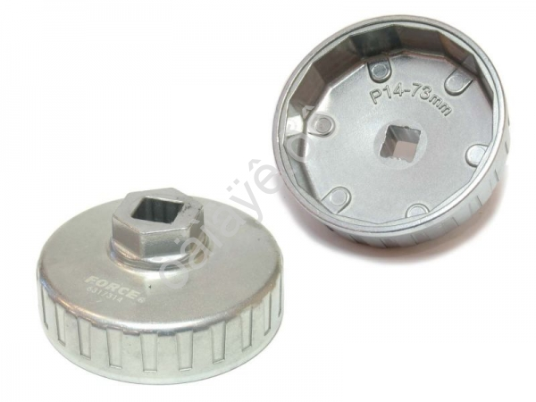 F6317314 Фильтросъемник 73мм 14граней /1/100