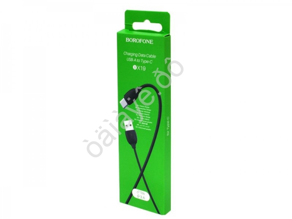 Дата-кабель USB-Type-C Borofone BX19 Benefit 1000mm (black)