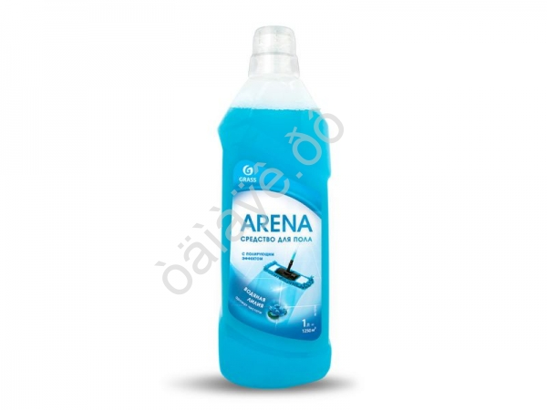 Очиститель ARENA ср-во д/пола с полирующим эффектом  GRASS 1л Водяная лилия /1/8