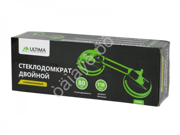 Стеклодомкрат двойной 80кг, металл, Ultima
